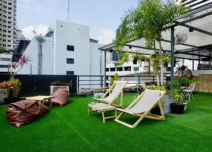 Hash Silom Soi 3 - Hip And Funky With Rooftop View Apartamento Banguecoque
